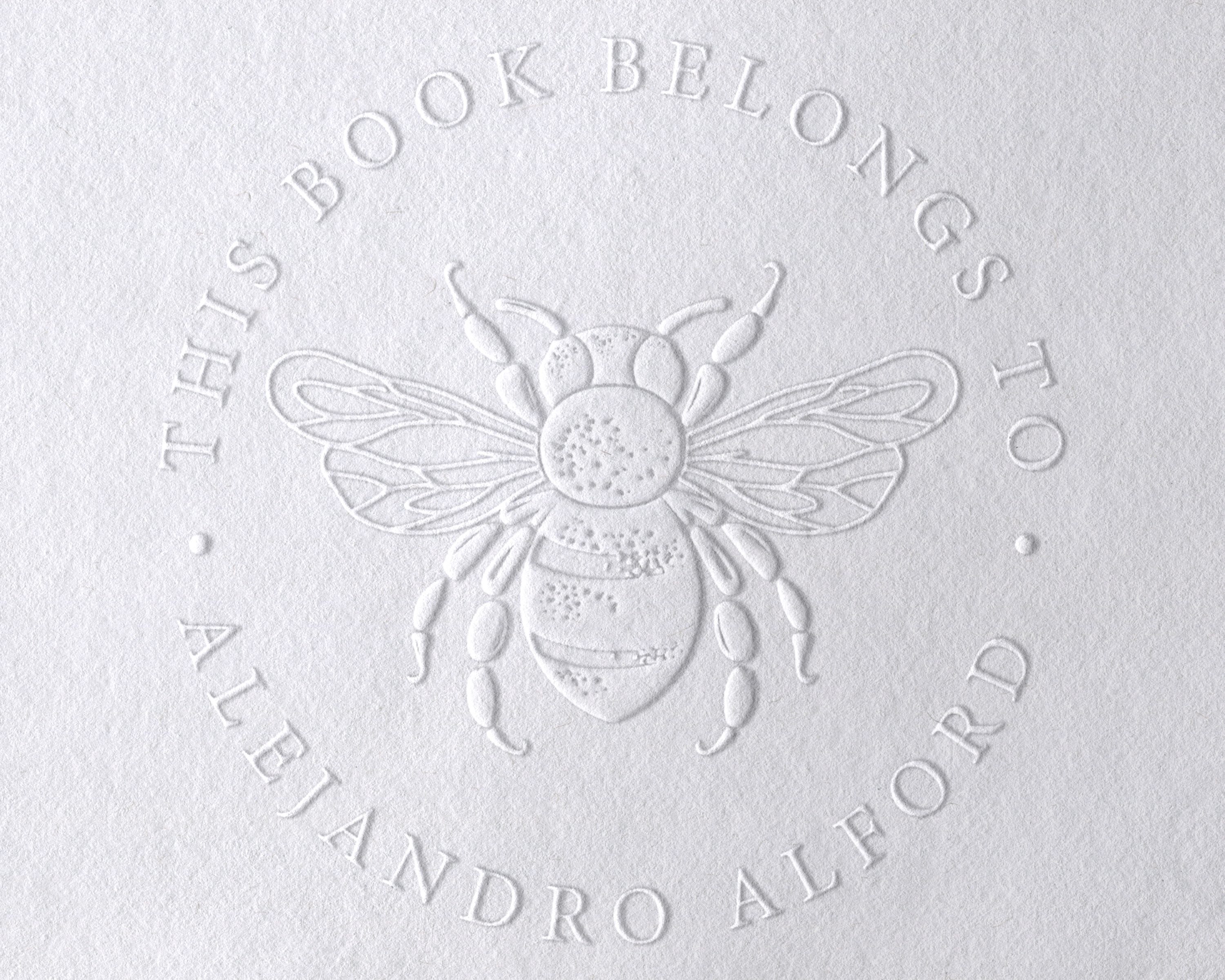 Personalized Book Embosser - ABC-14