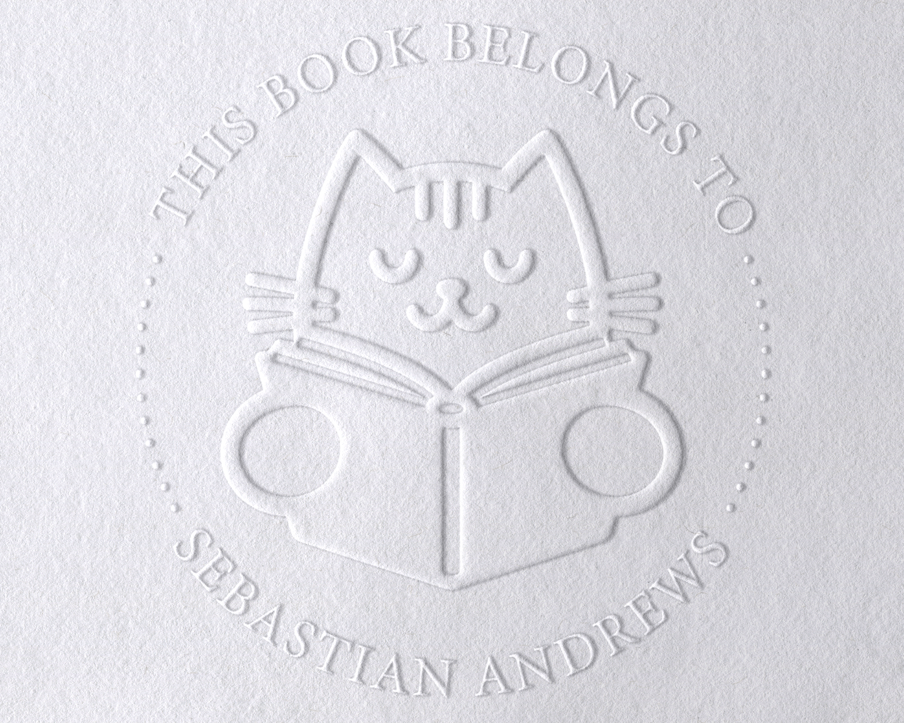 Personalized Book Embosser - ABC-19