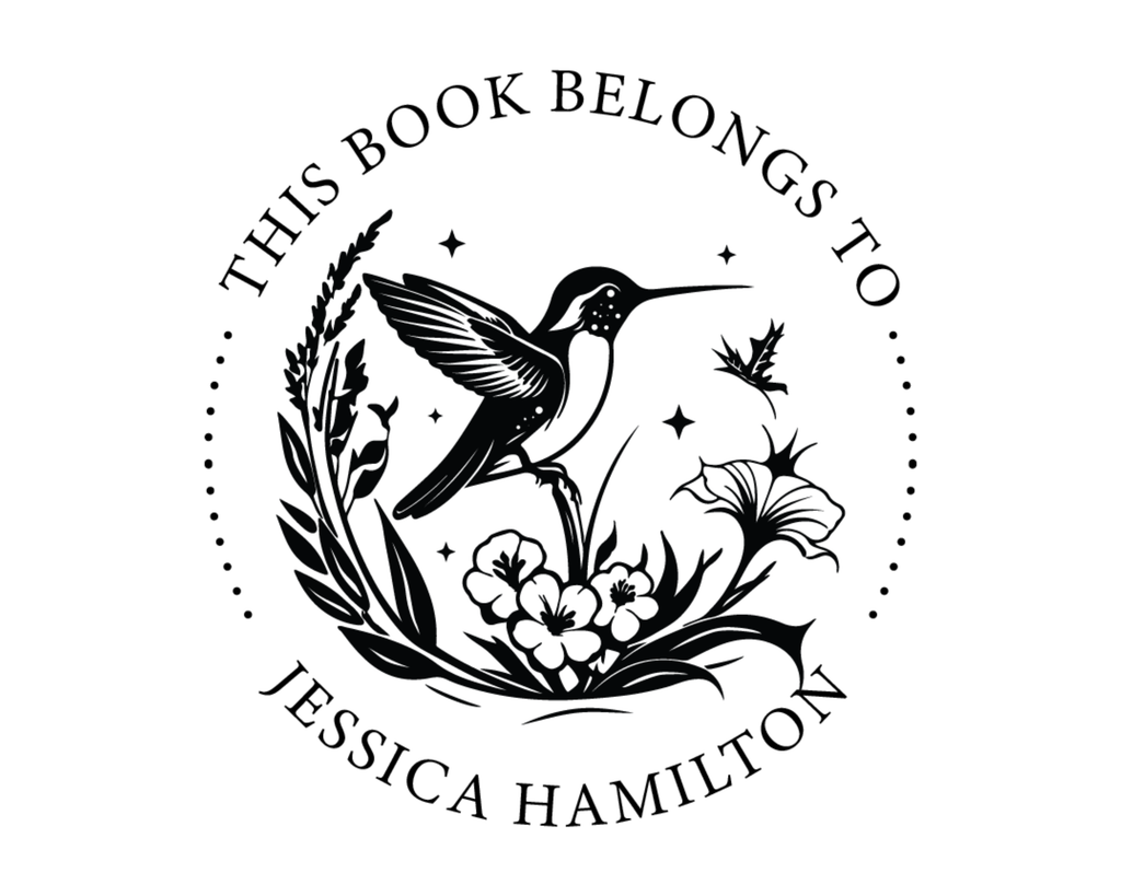 Personalized Book Self Ink Stamp - ABC-21