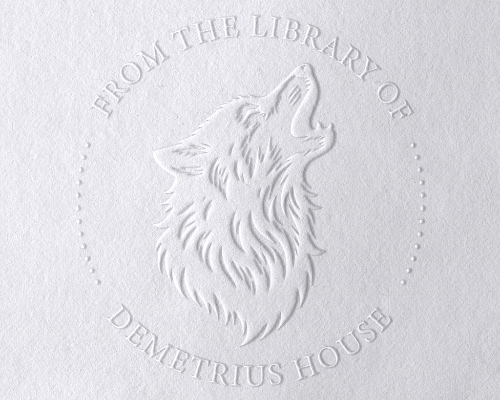 Animal Themed Personalized Book Embosser - ABC-23