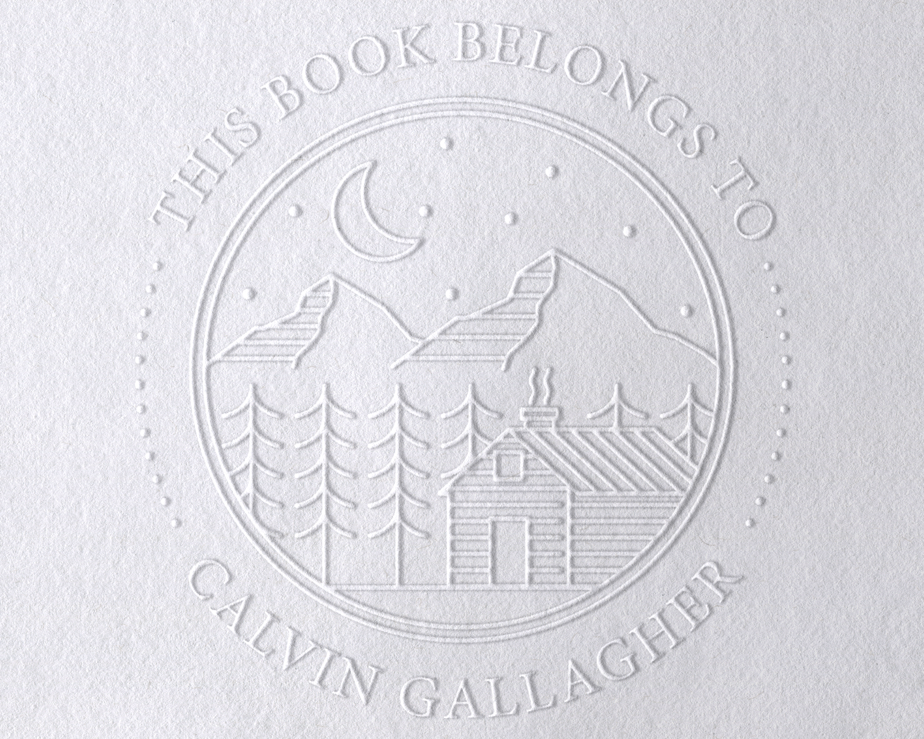 Personalized Book Embosser - ABC-32