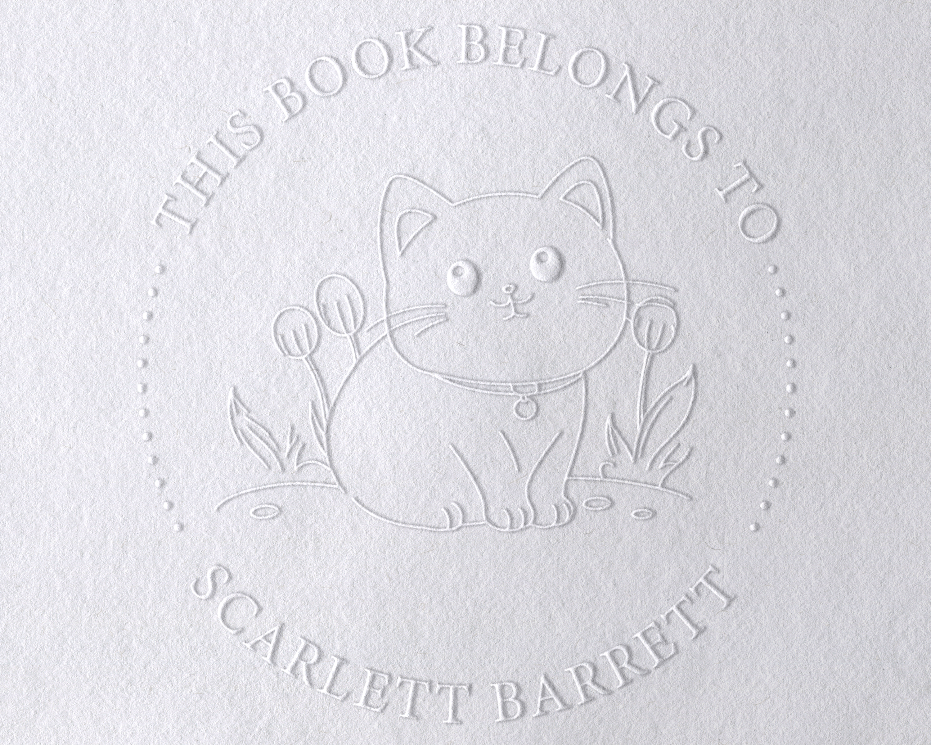 Personalized Book Embosser - ABC-33