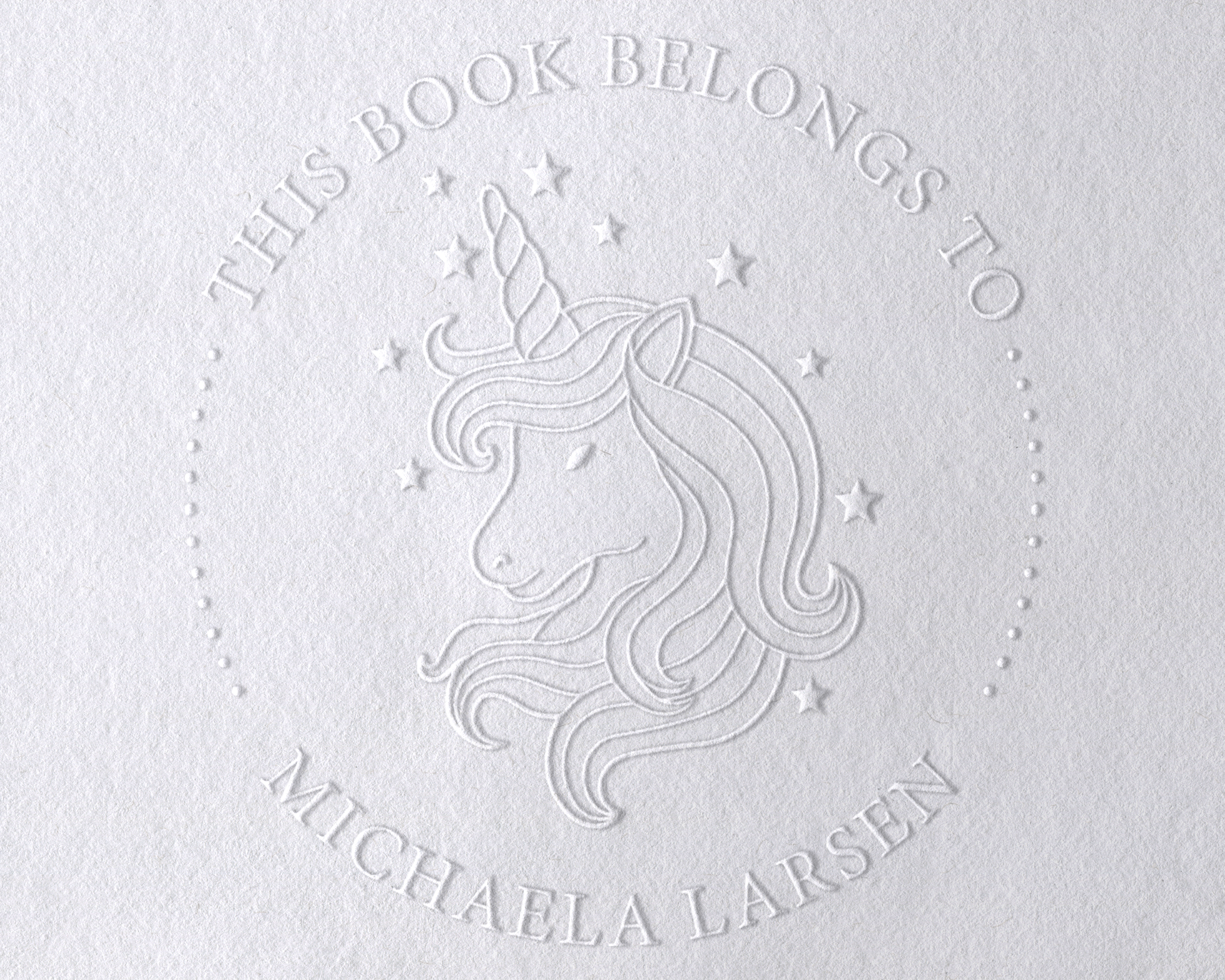 Personalized Book Embosser - ABC-36