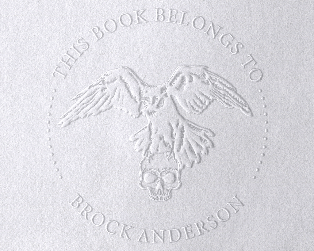 Personalized Book Embosser - ABC-41