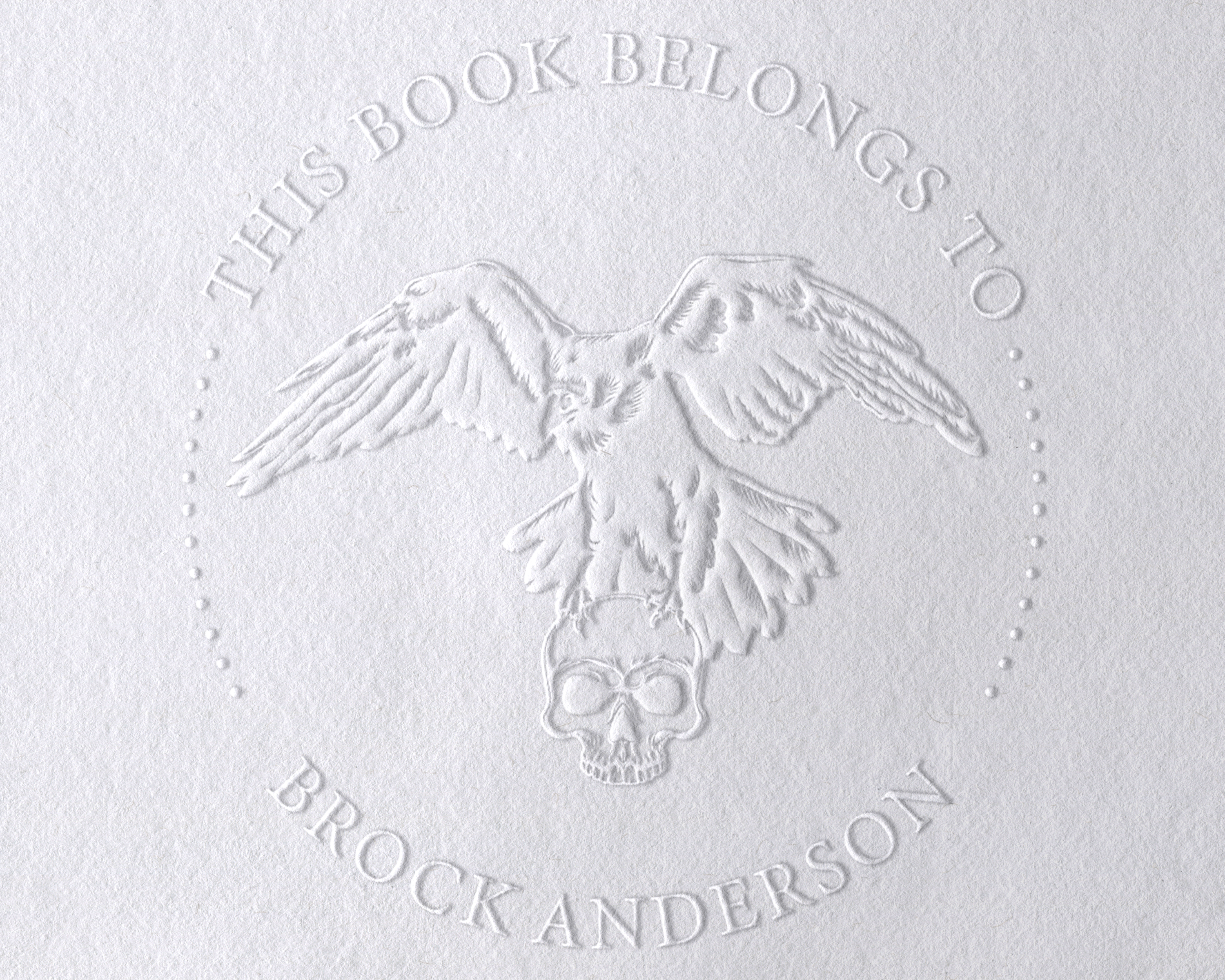 Personalized Book Embosser - ABC-41