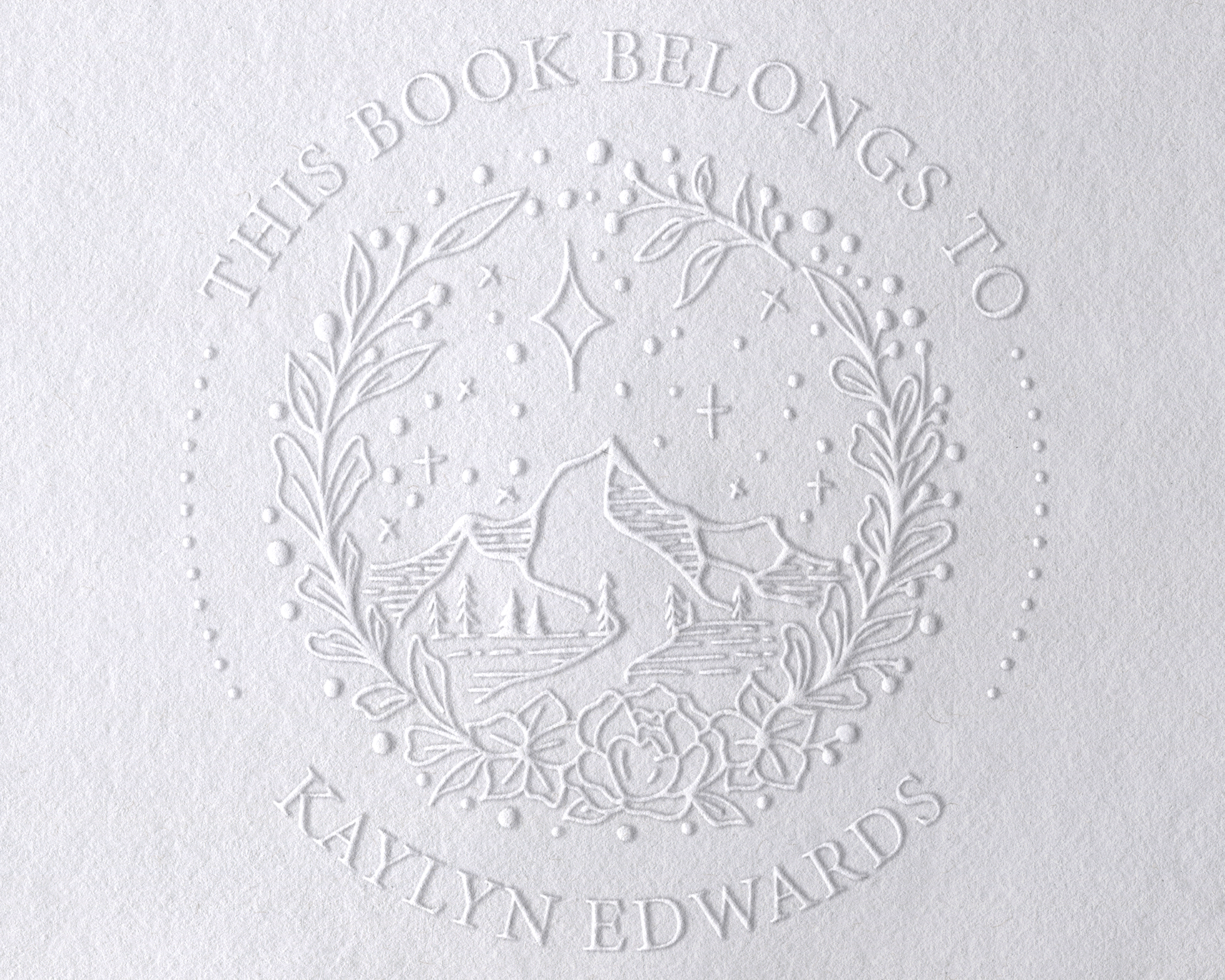 Personalized Book Embosser - ABC-43