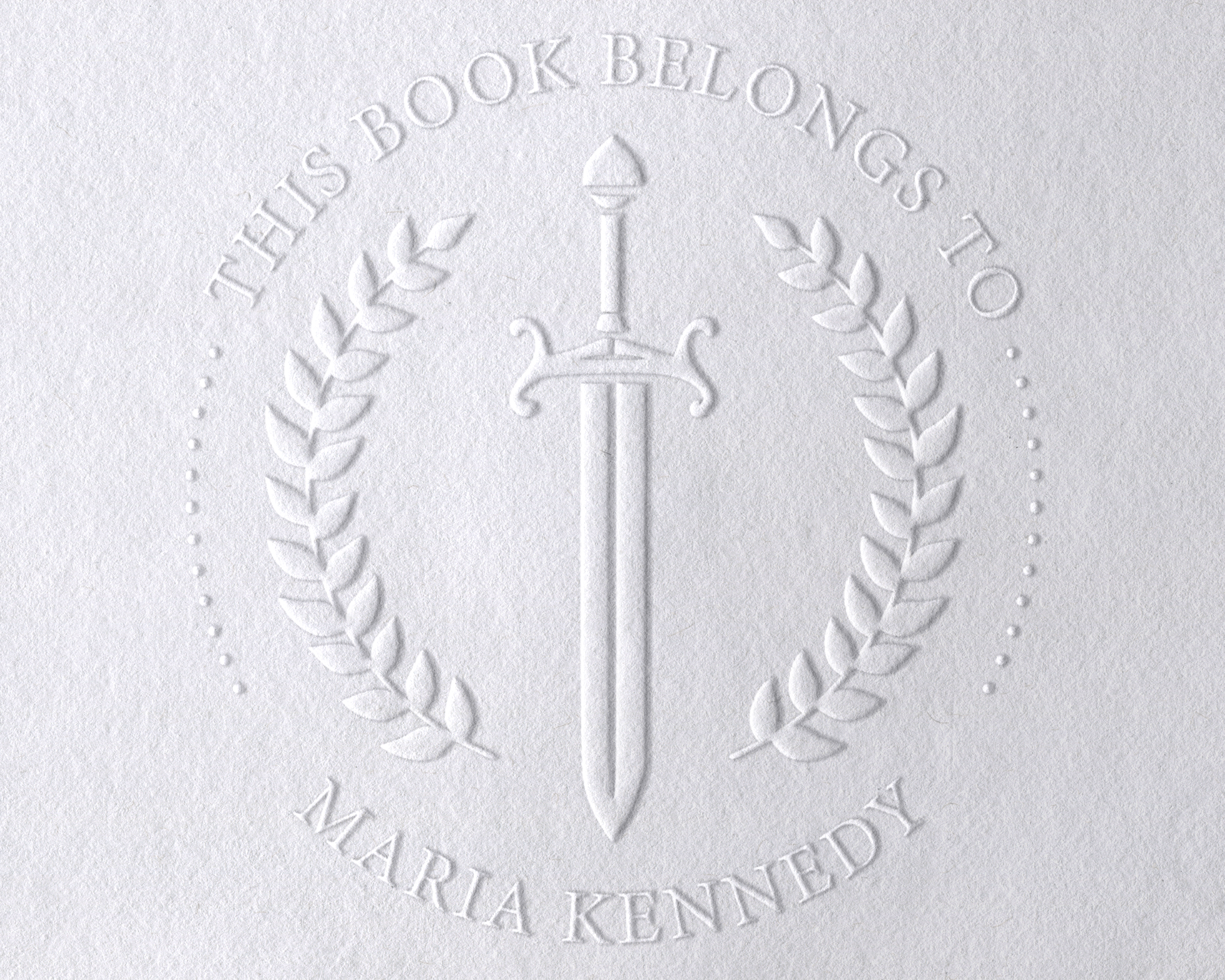 Personalized Book Embosser - ABC-44