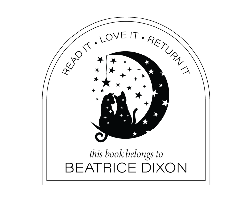 Personalized Book Self Ink Stamp - ABC-48