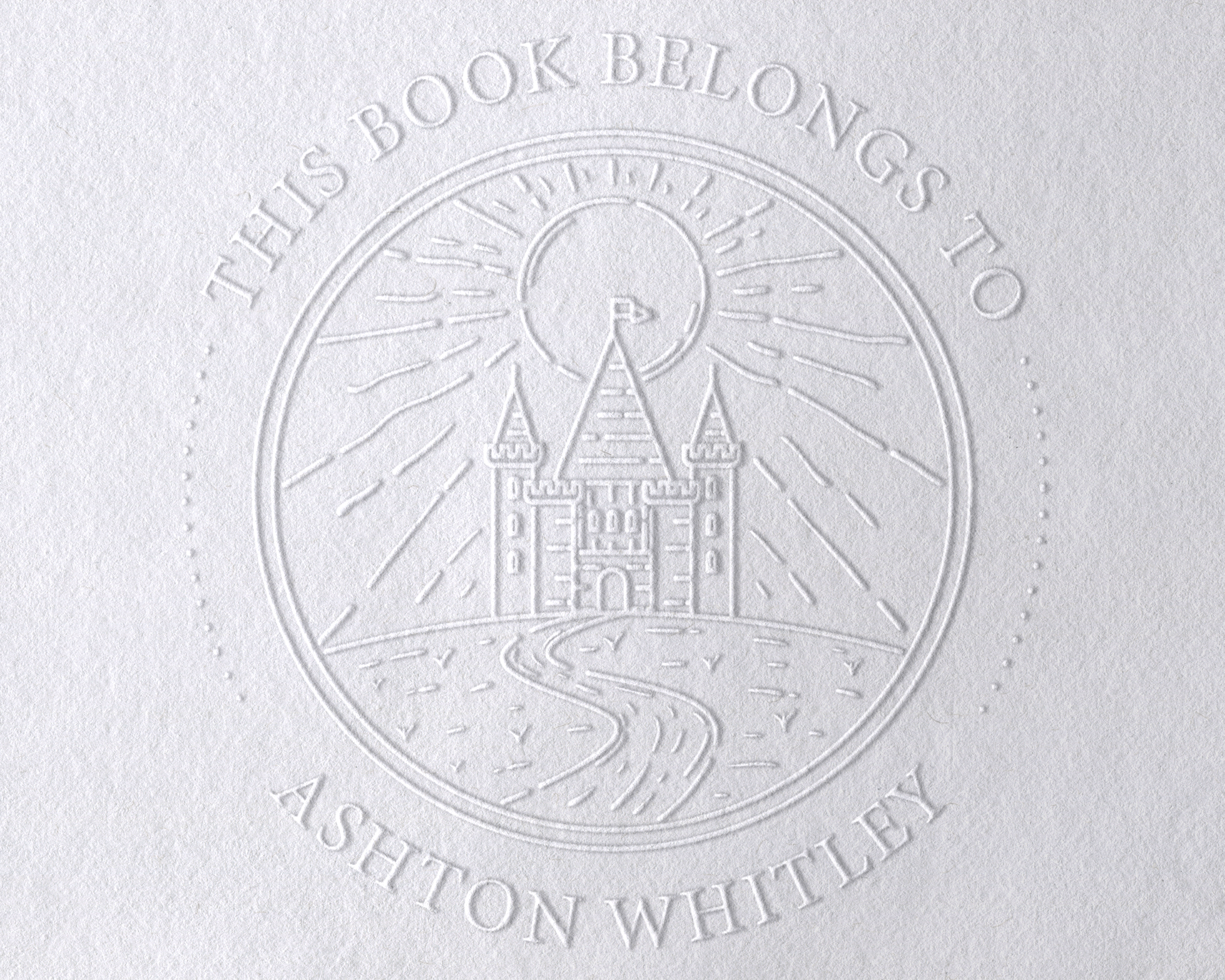 Personalized Book Embosser - ABC-51