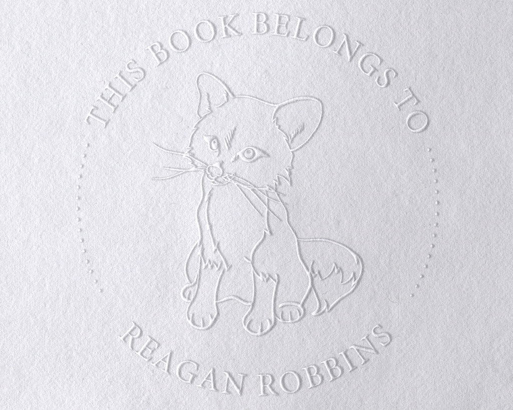 Personalized Book Embosser - ABC-60