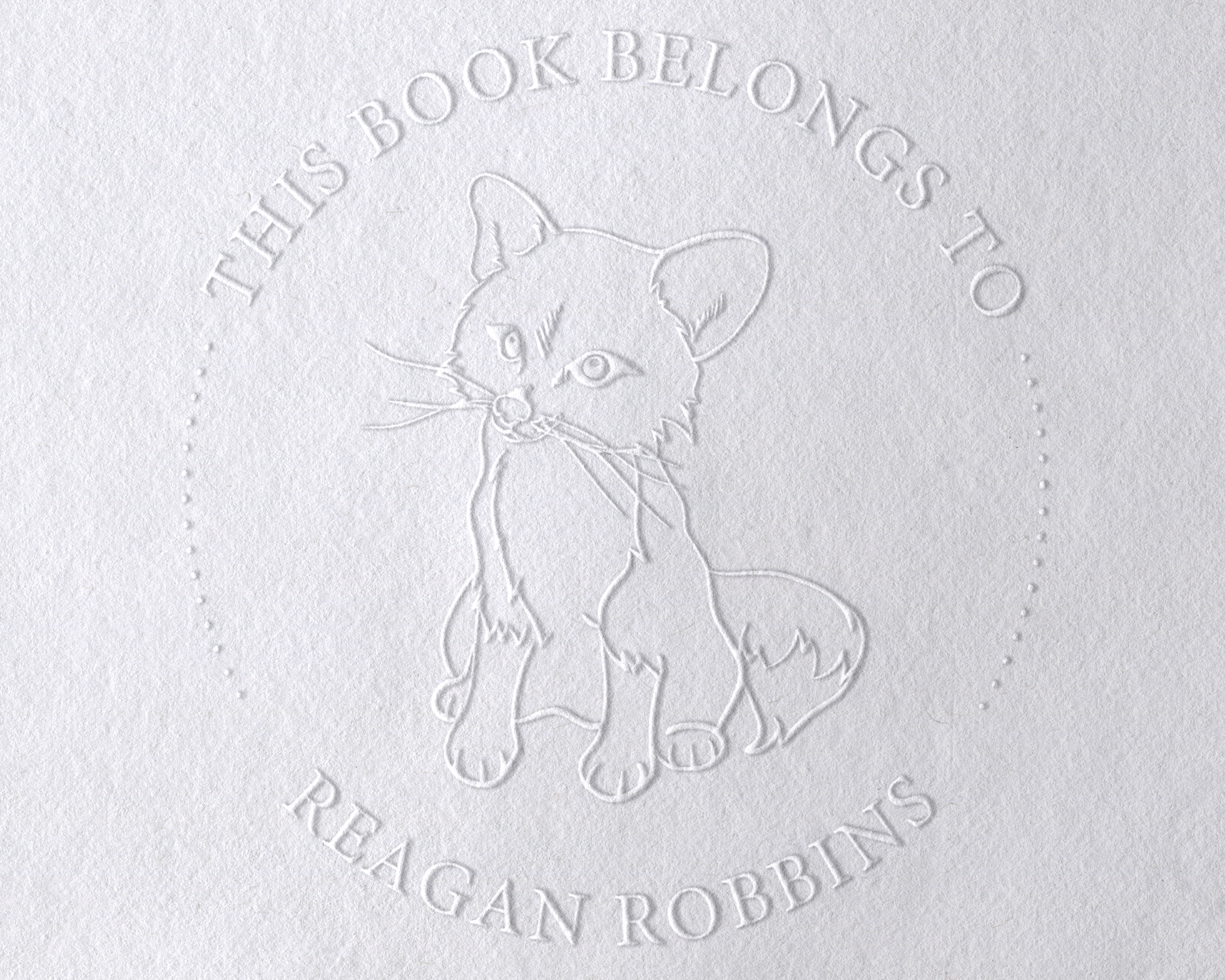 Personalized Book Embosser - ABC-60