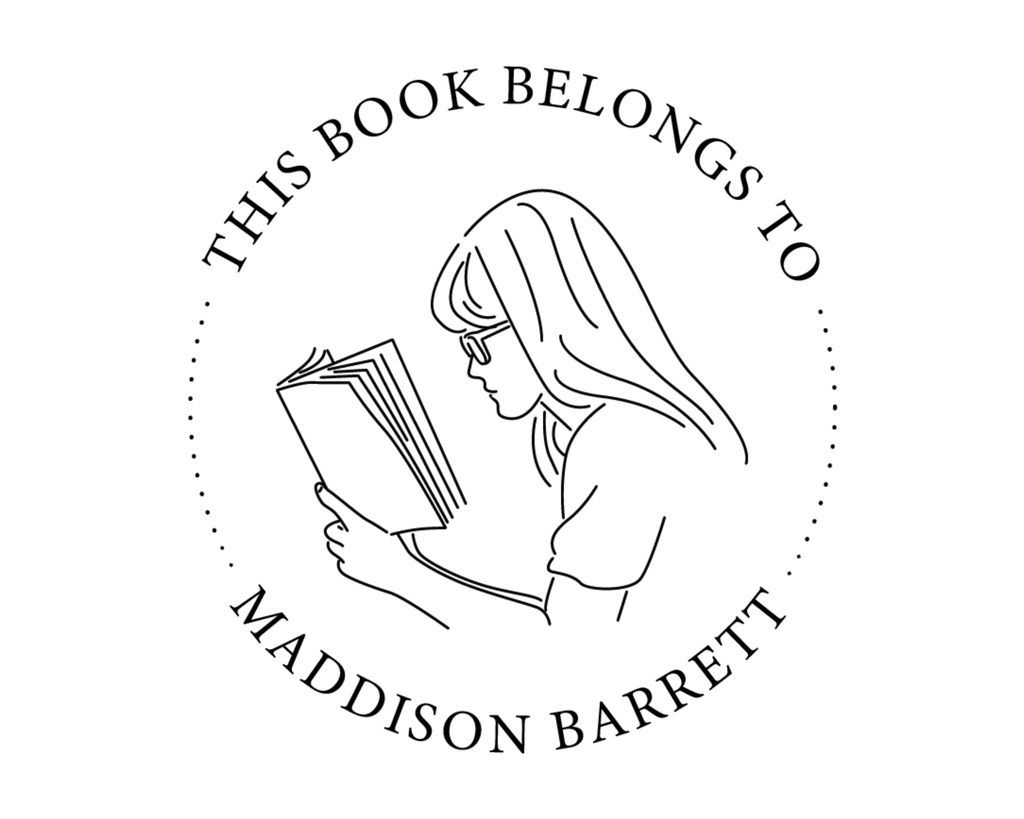 Personalized Book Self Ink Stamp - ABC-63