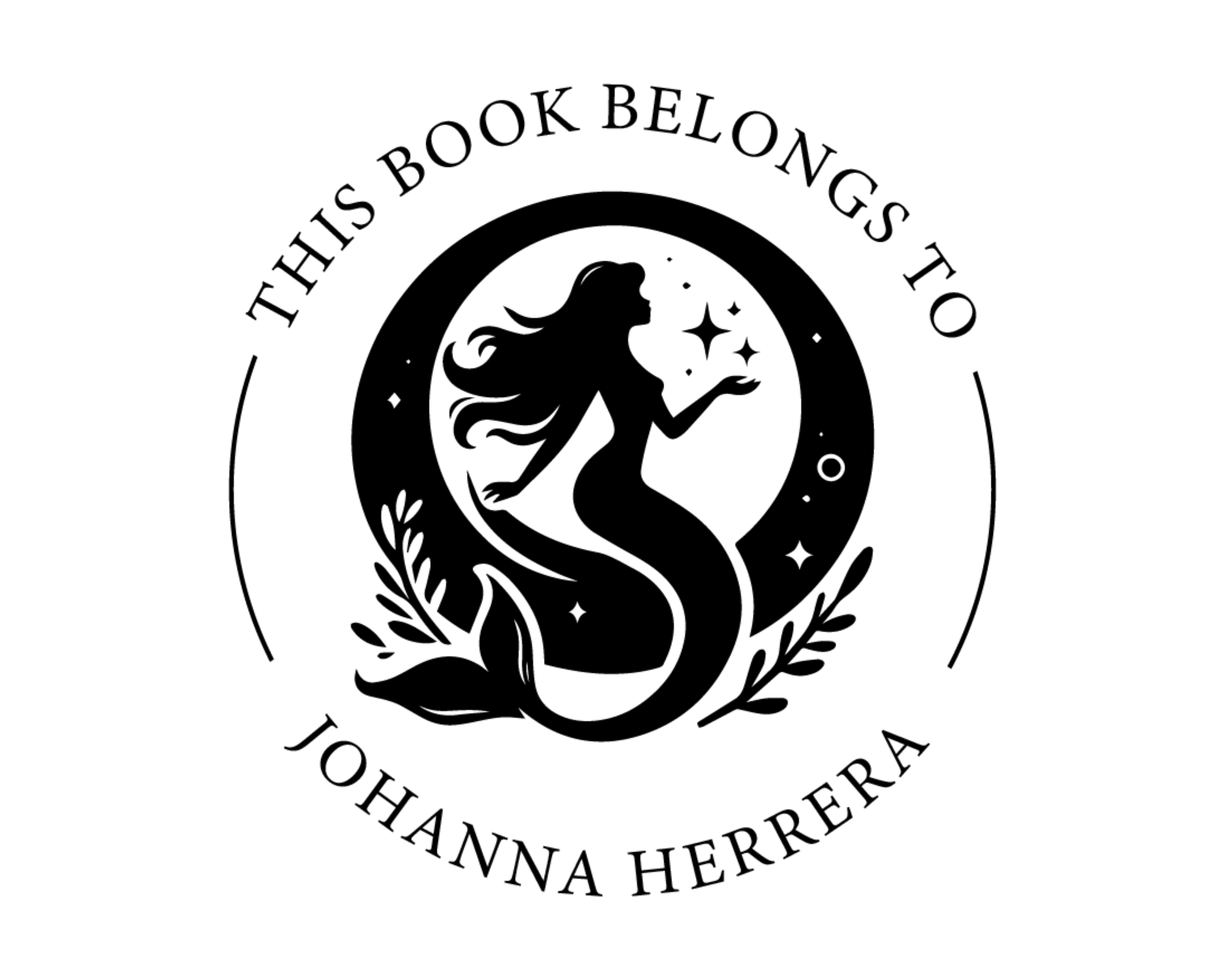 Personalized Book Self Ink Stamp - ABC-66