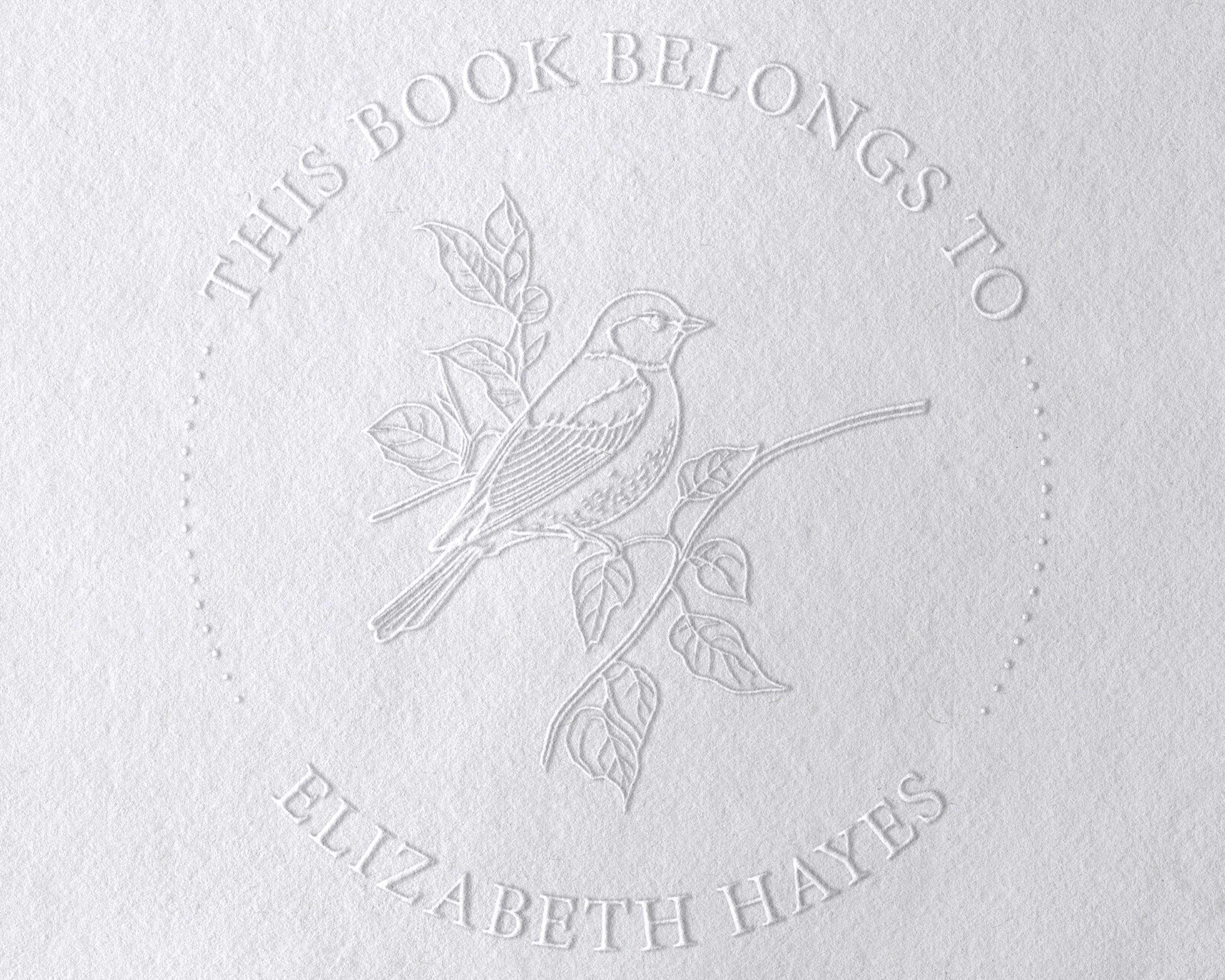 Personalized Book Embosser - ABC-68