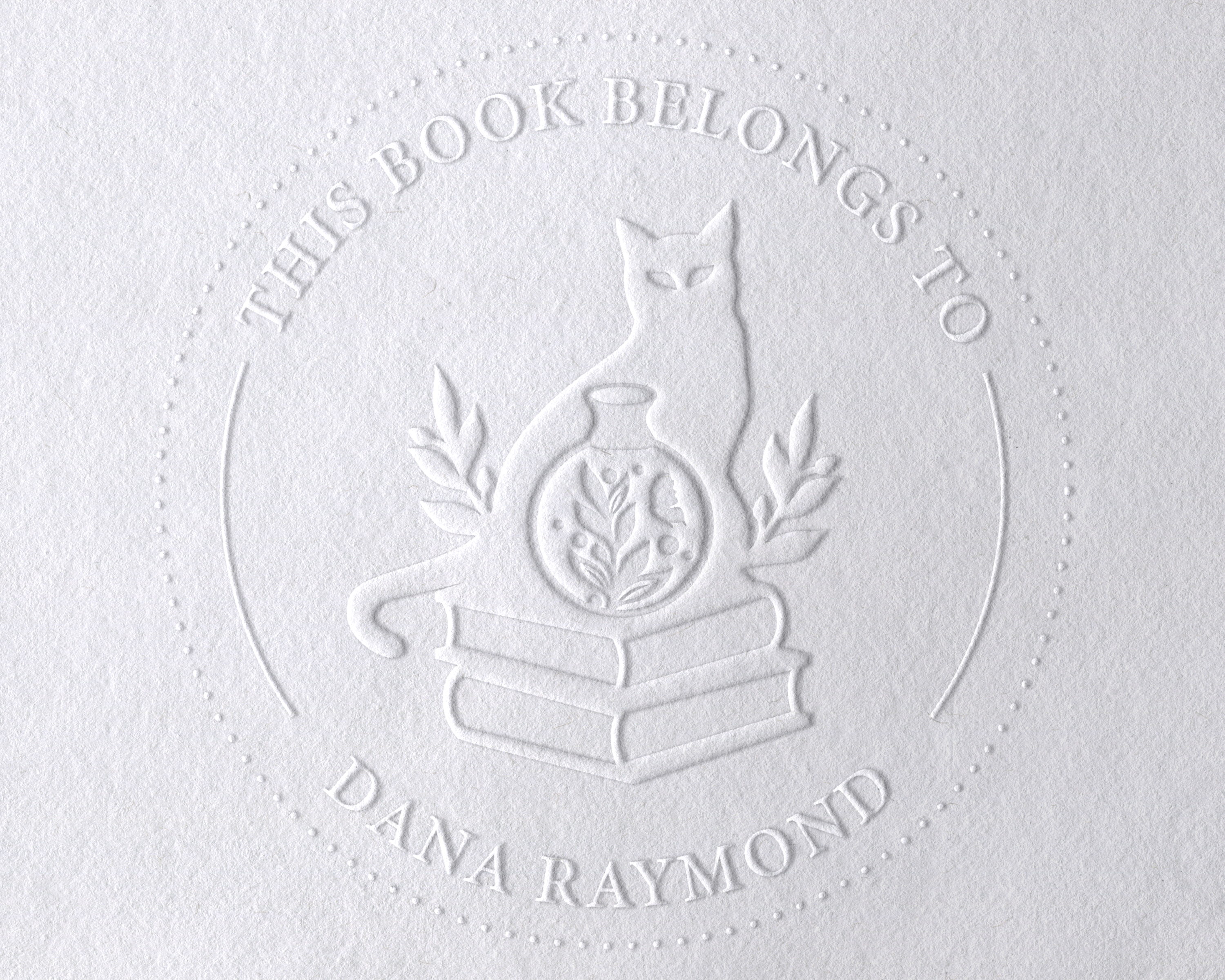 Personalized Book Embosser - ABC-77