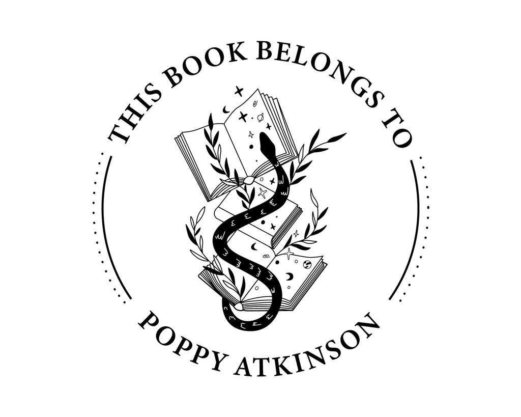 Personalized Book Self Ink Stamp - ABC-78