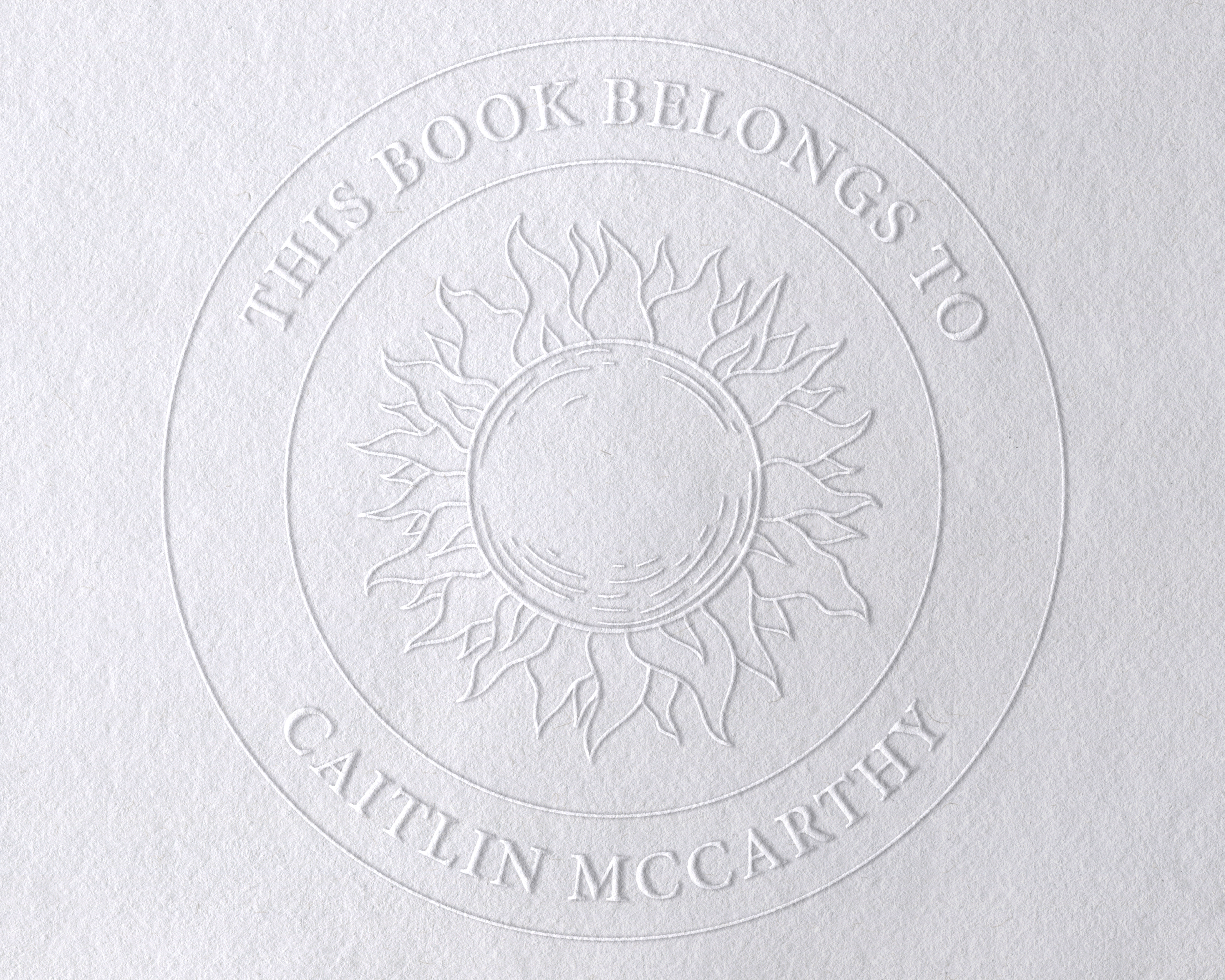 Personalized Book Embosser - ABC-79