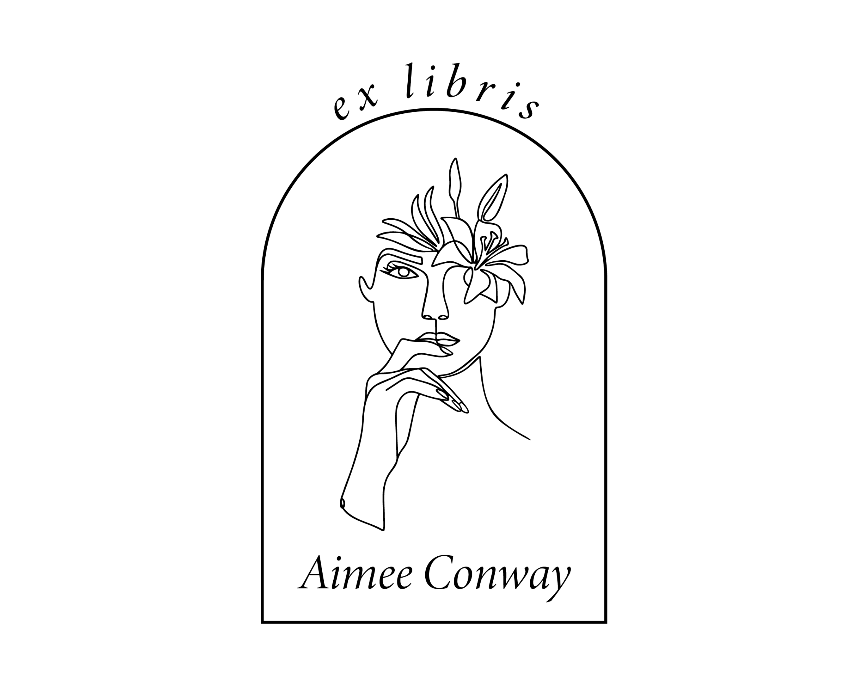 Personalized Book Self Ink Stamp - ABC-84