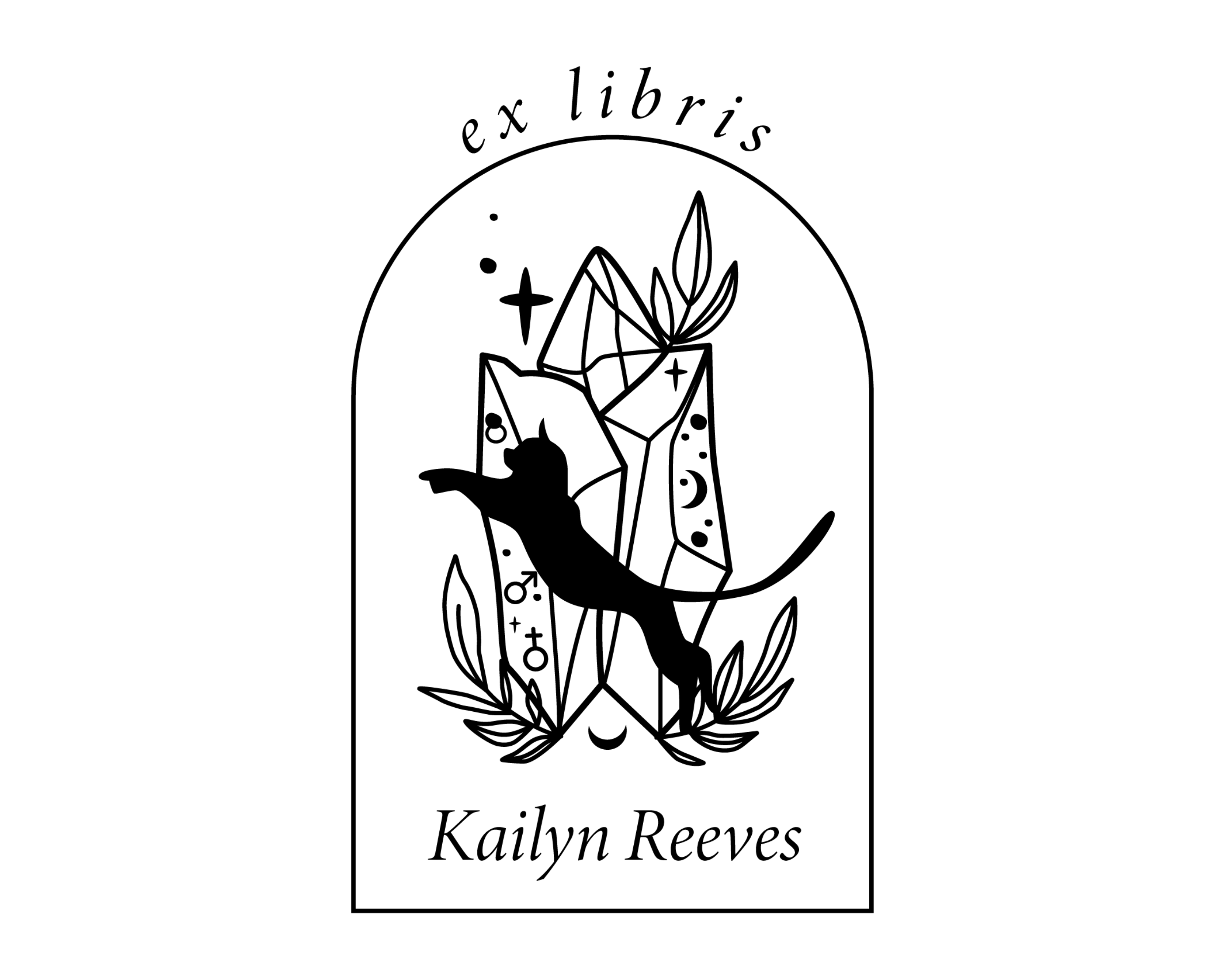 Personalized Book Wooden Handle Stamp - ABC-85