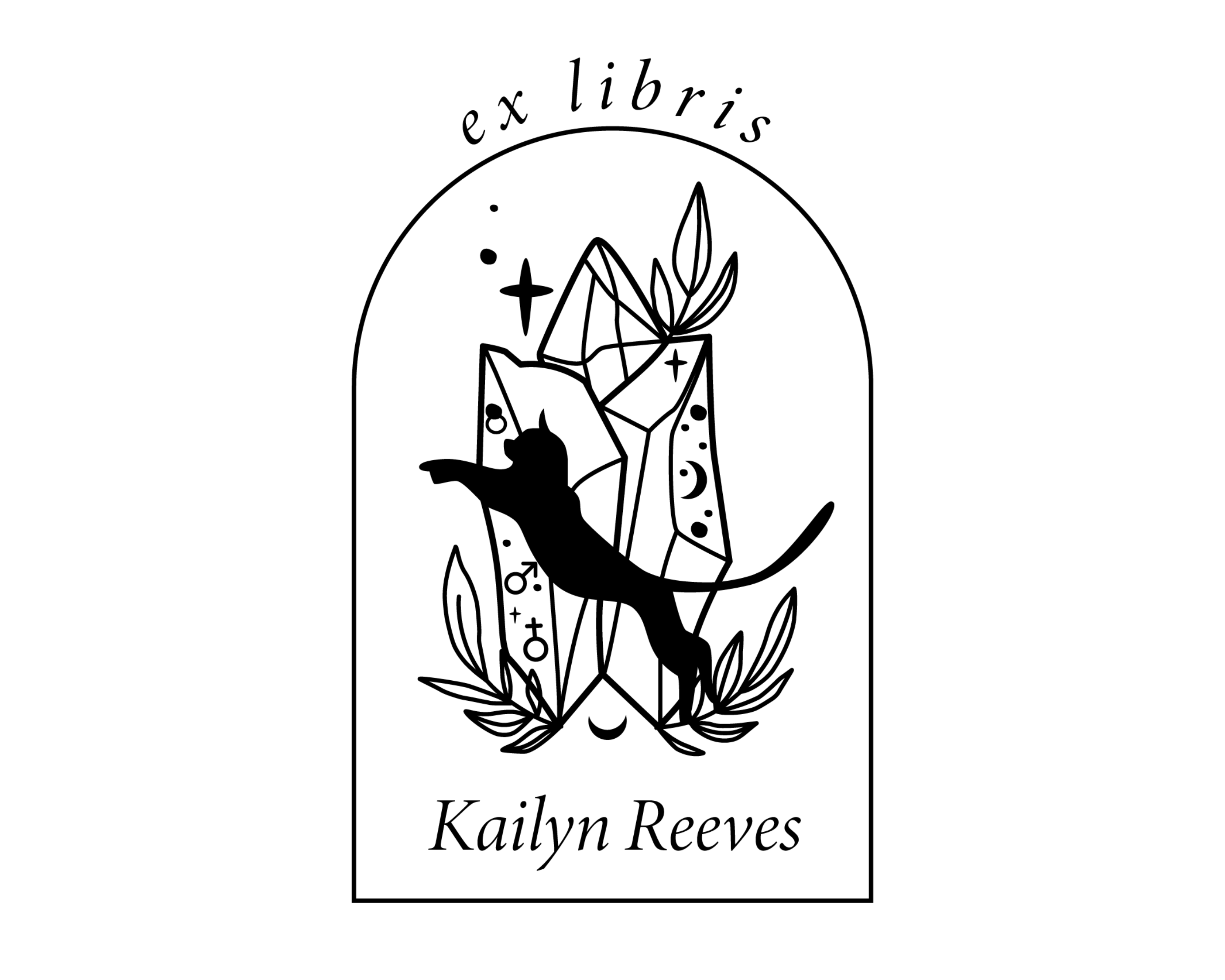 Personalized Book Self Ink Stamp - ABC-86