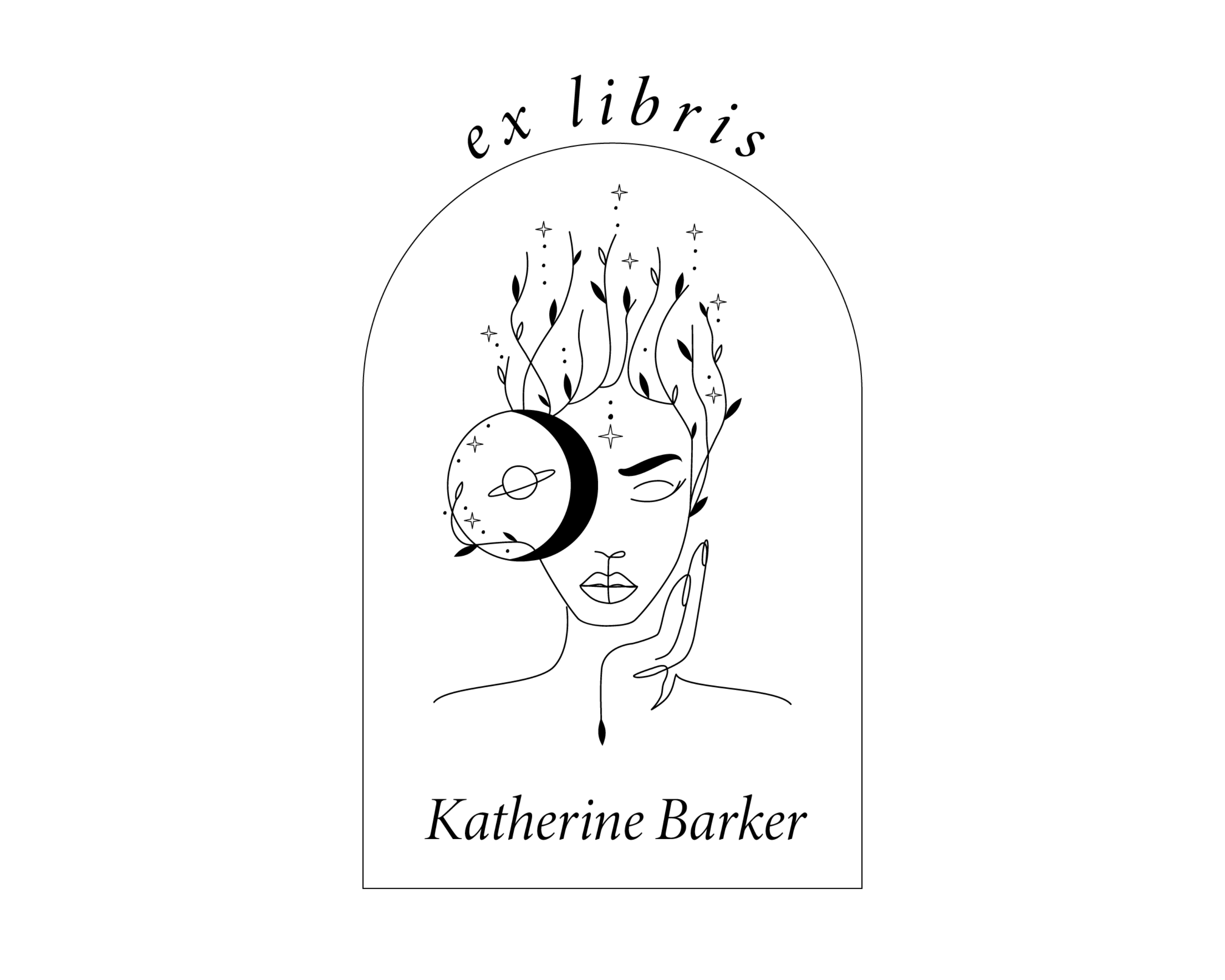 Personalized Book Self Ink Stamp - ABC-89