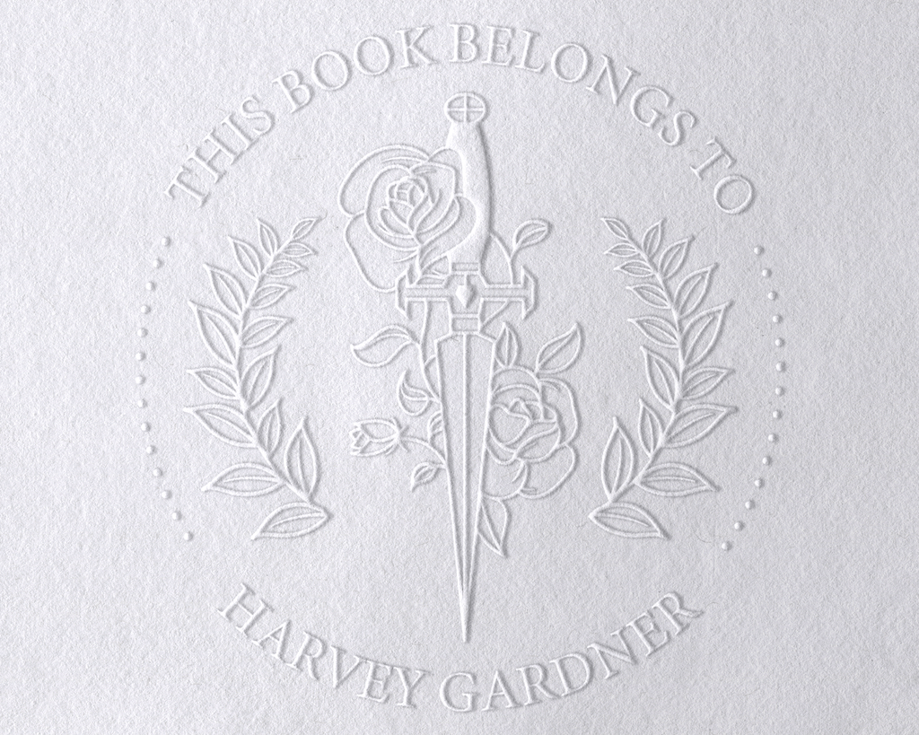 Personalized Book Embosser - ABC-8