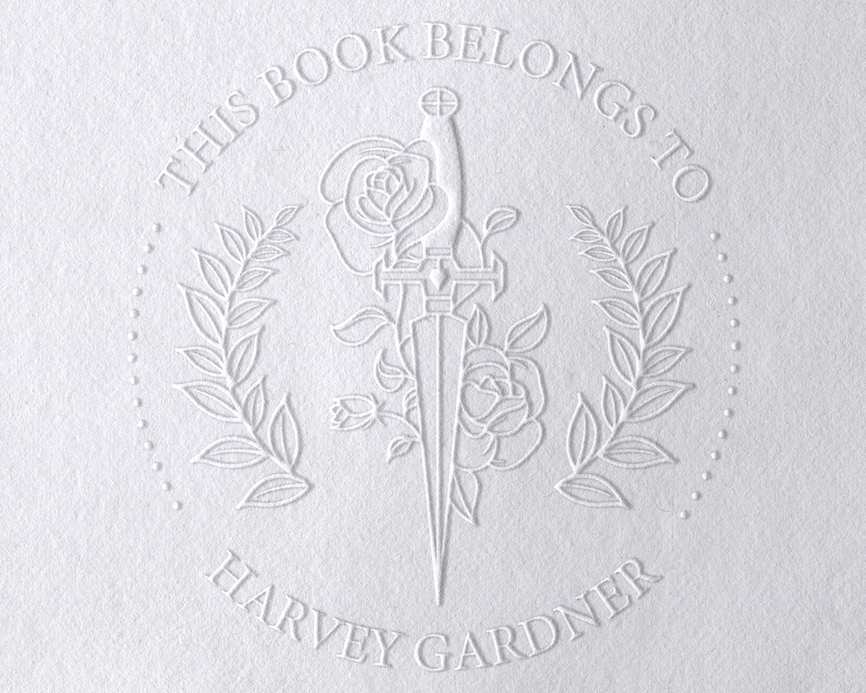 Personalized Book Embosser - ABC-8