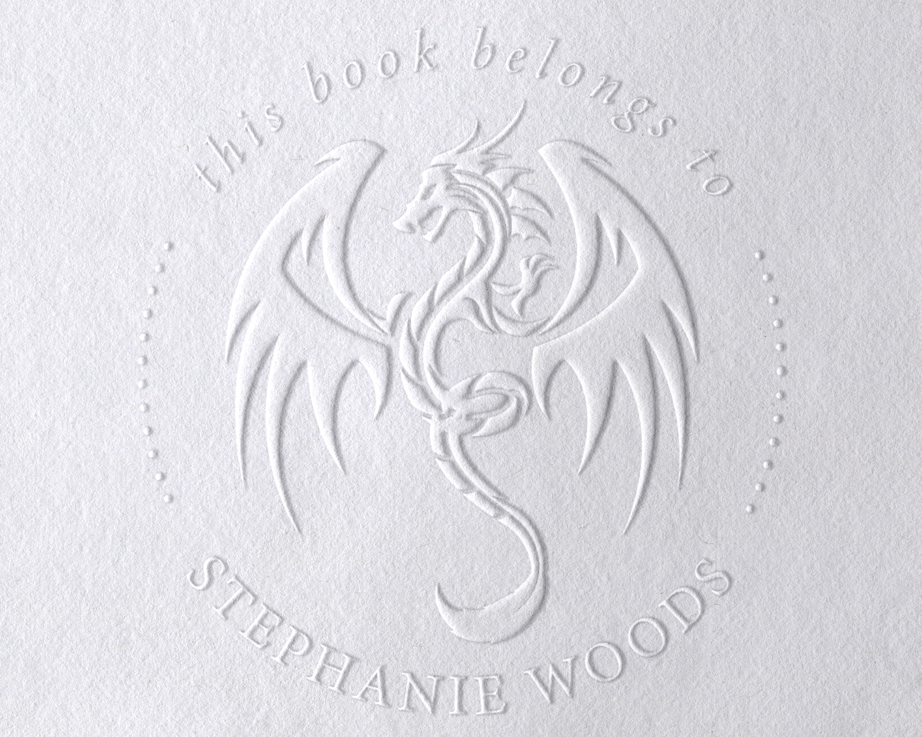 Personalized Book Embosser - ABC-9