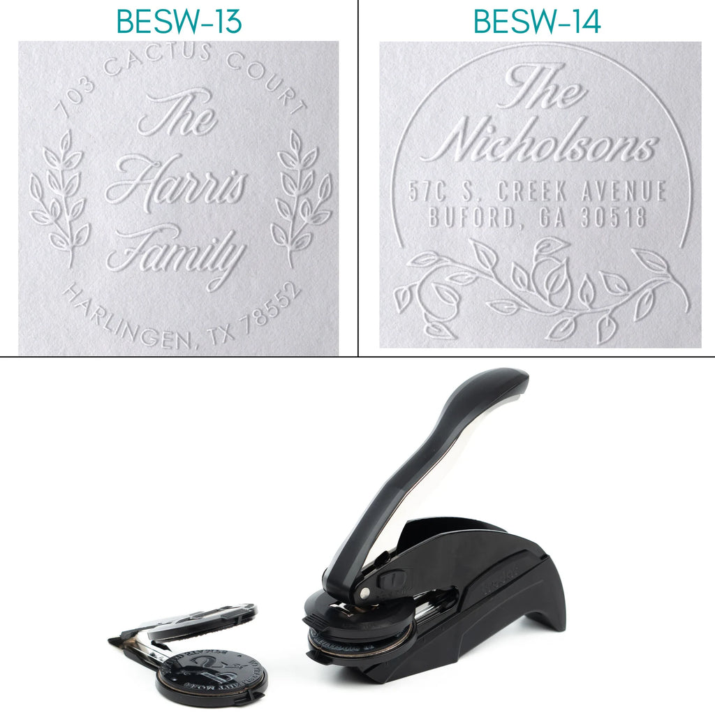 Address Embosser Stamps | FUB