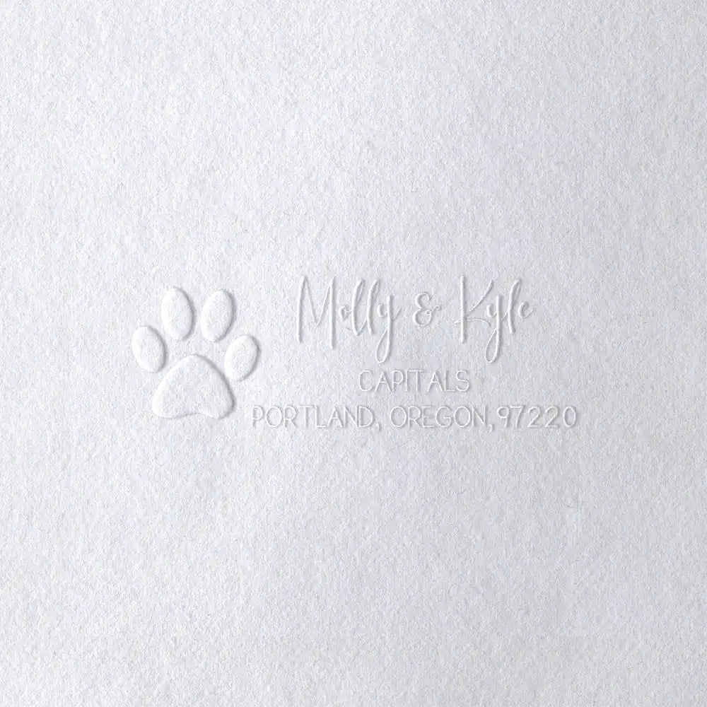 Address Envelope Embosser Stamps