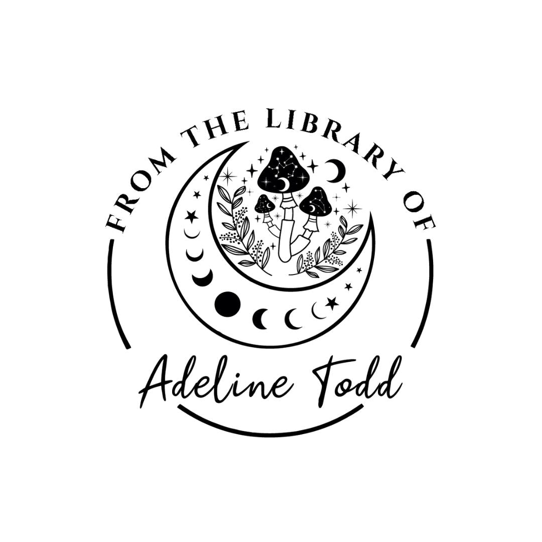 Adeline Todd Library Book Stamp