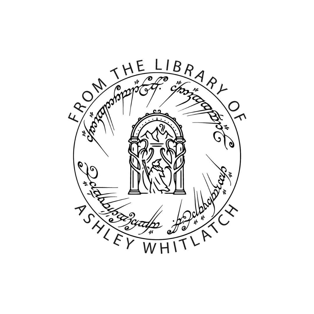 Ashley Library Book Stamp