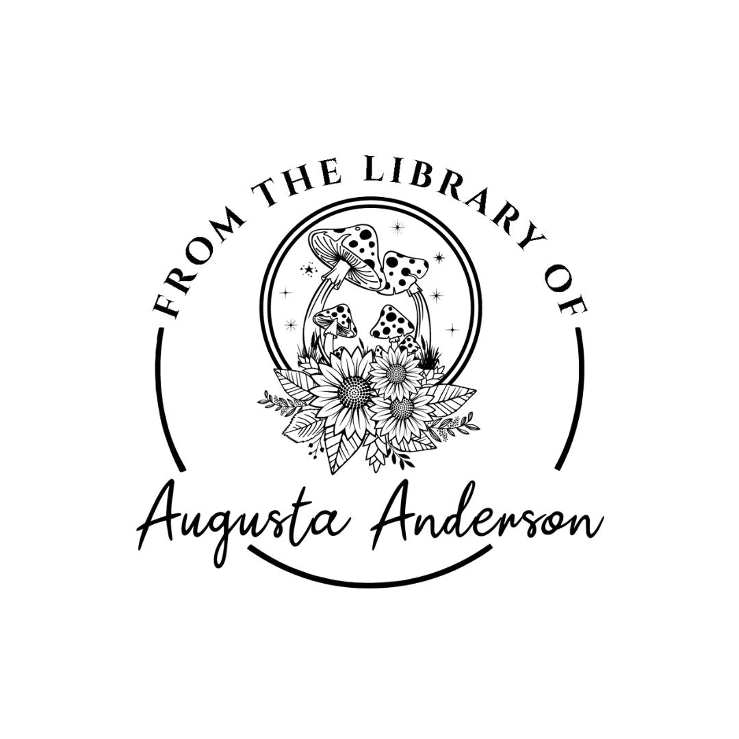 Augusta Library Book Stamp