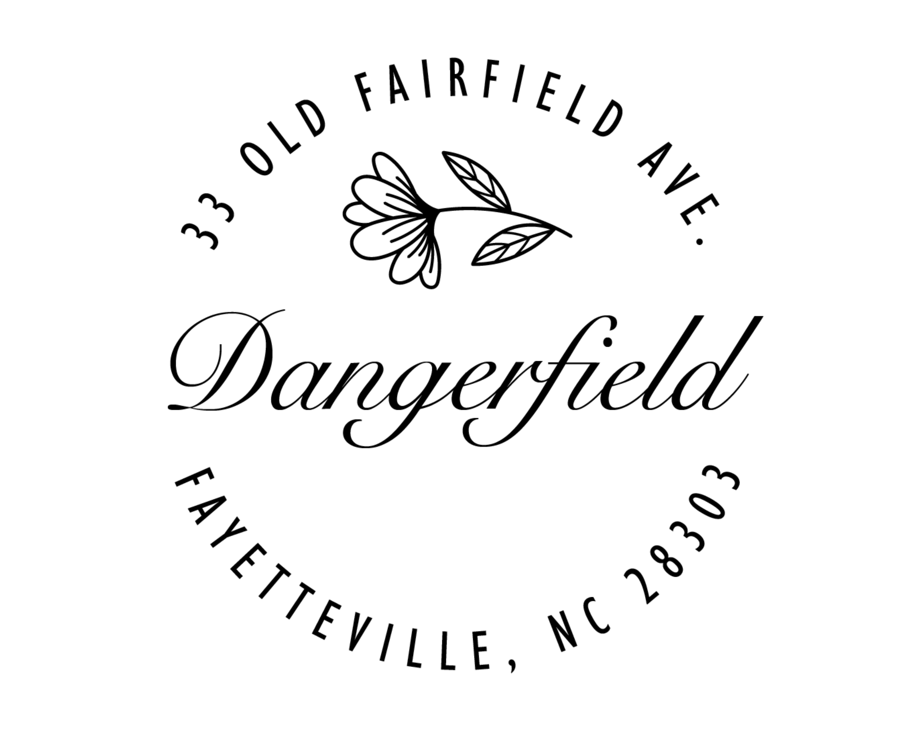 Personalized Book Stamp Wood Handle - BESW-10