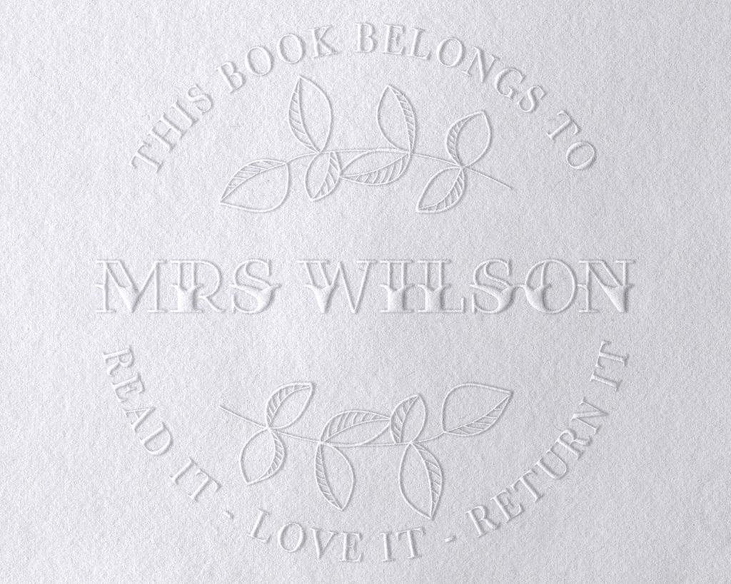 Personalized Book Embosser - BESW-19