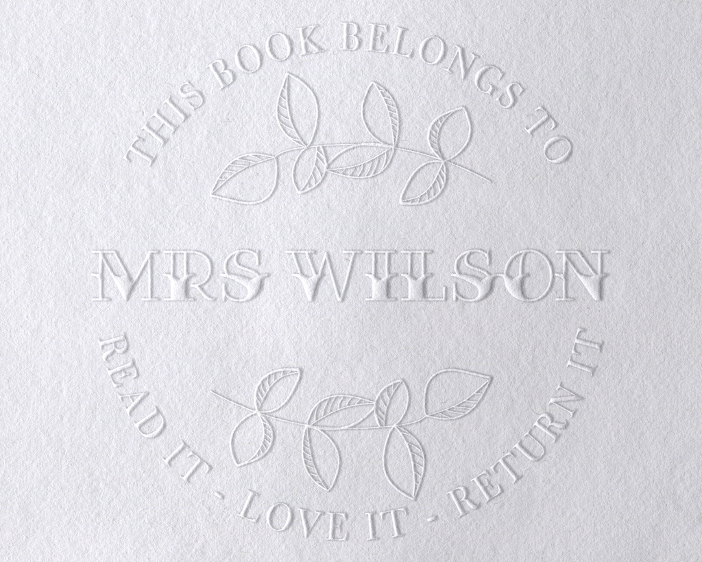 BESW-19 Personalized Book Embosser