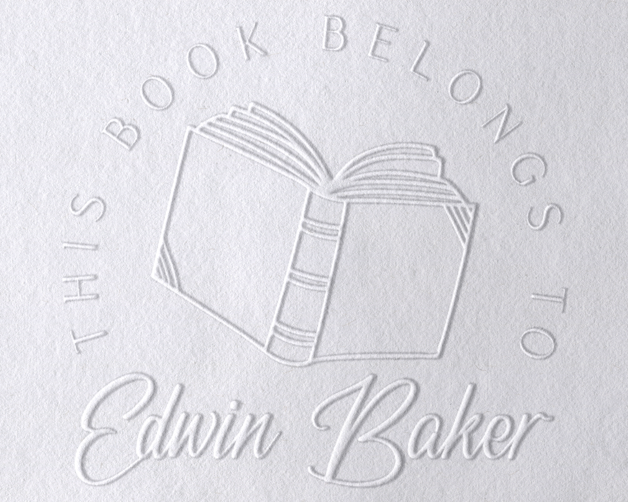 BESW-22 Personalized Book Embosser