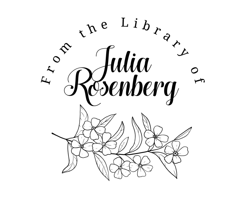 Personalized Book Stamp Self Inking - BESW-30