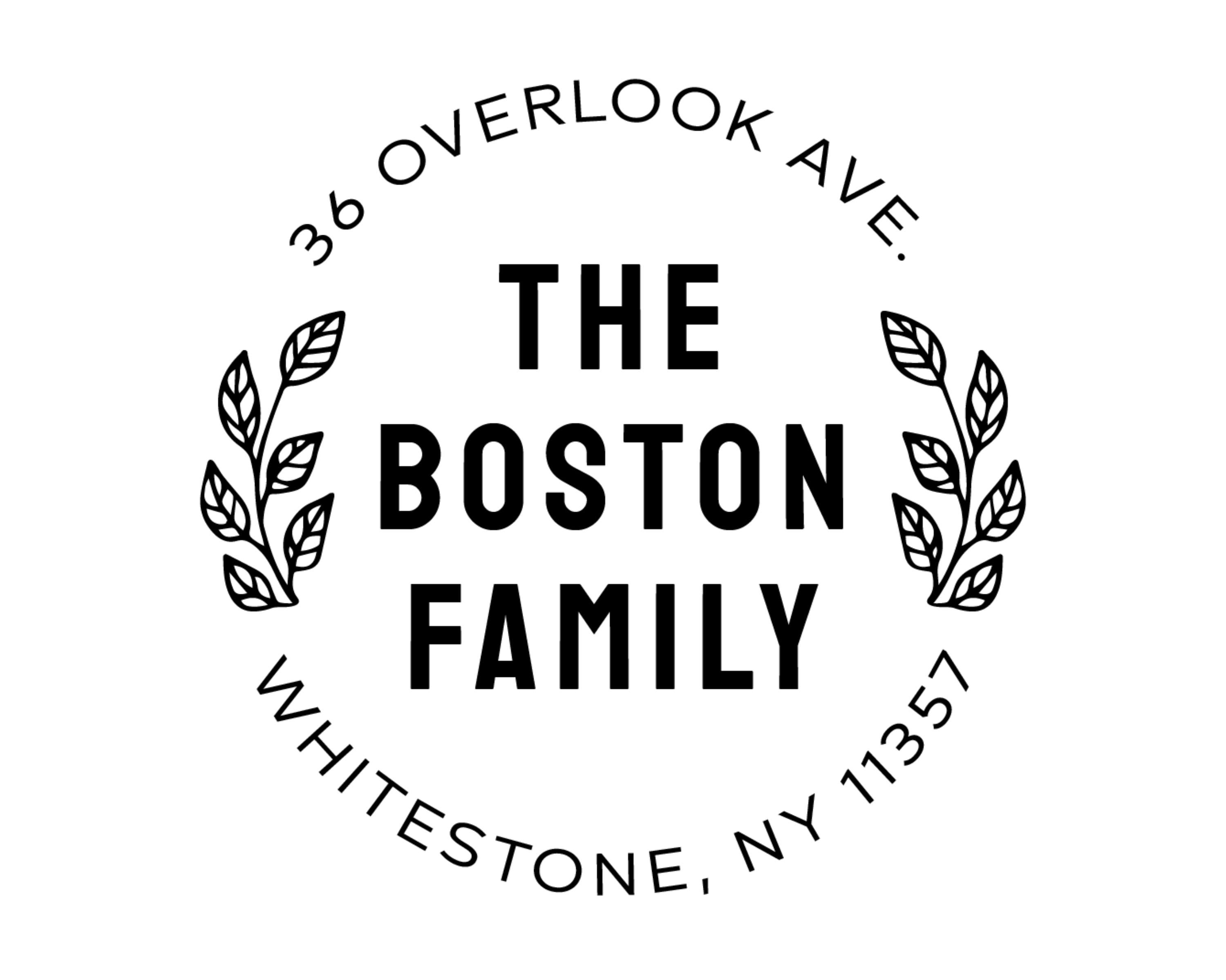 Personalized Book Stamp Self Inking - BESW-6