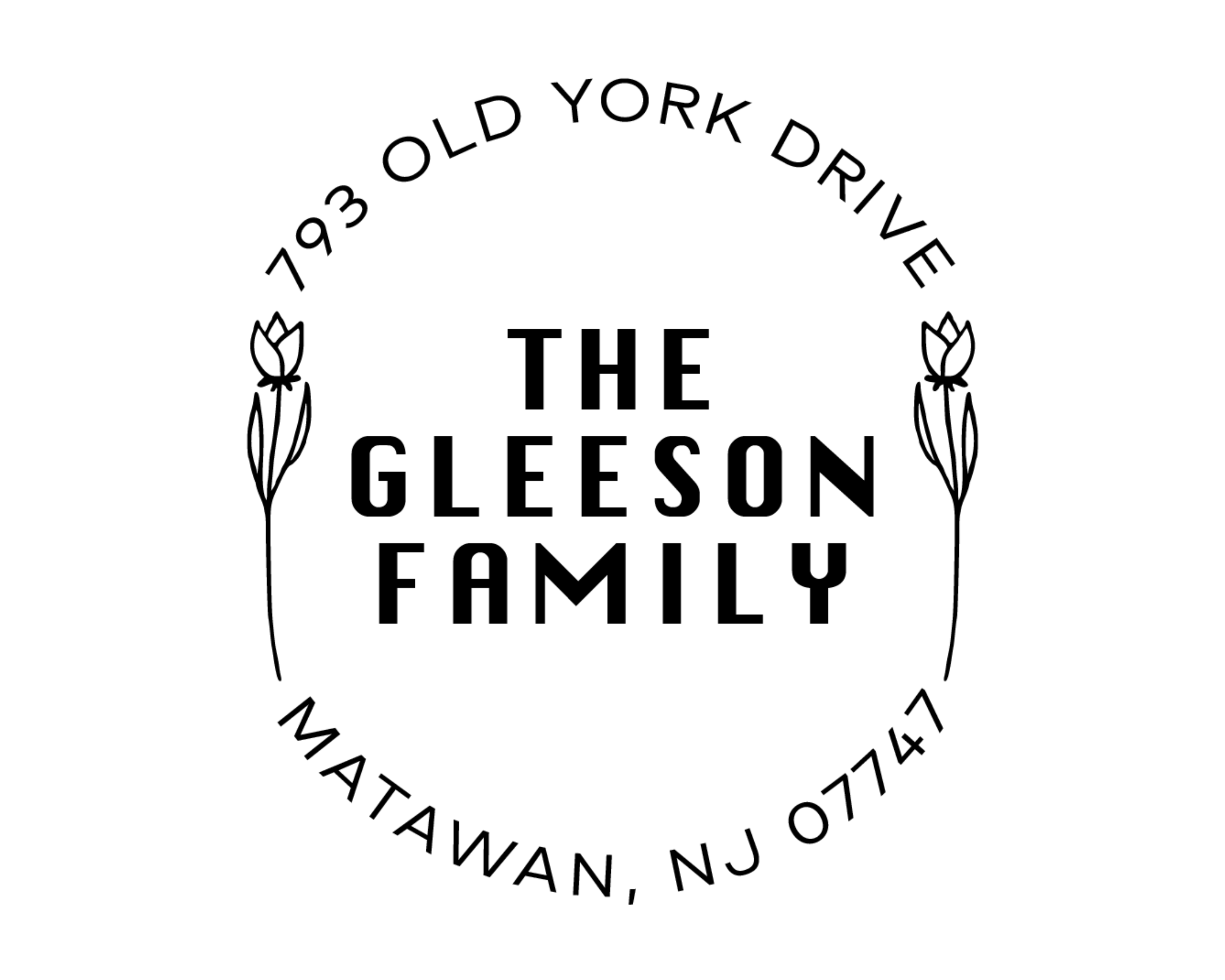 Personalized Book Stamp Self Inking - BESW-7