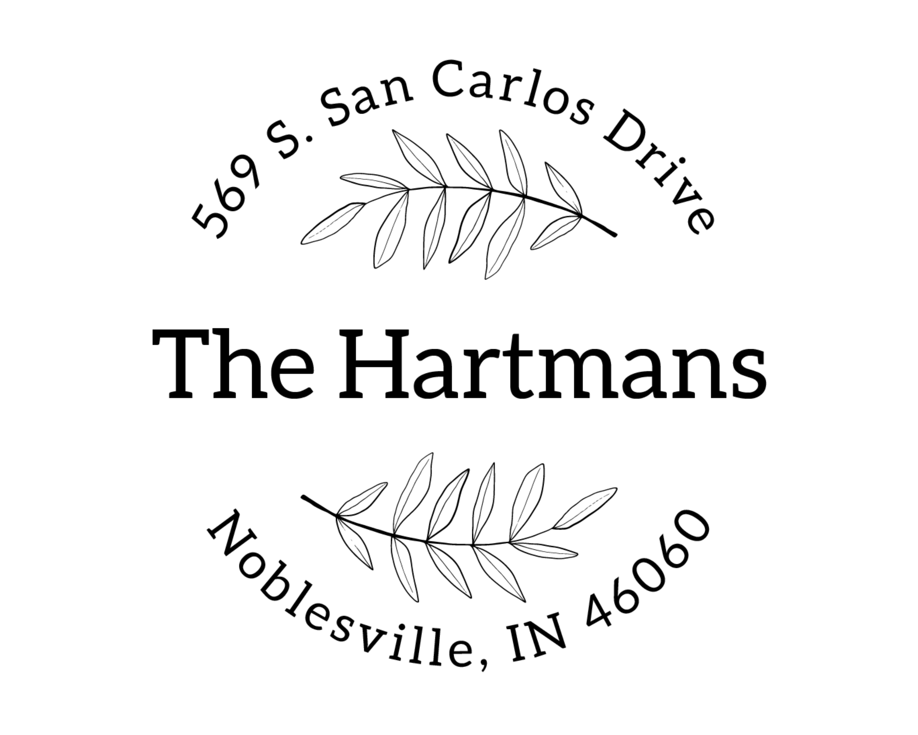 Personalized Book Stamp Self Inking - BESW-9