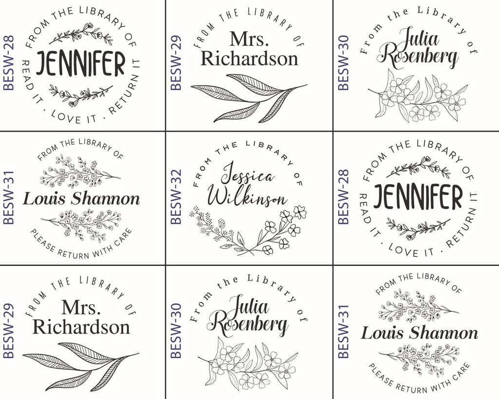 Seen On TikTok Book Stamp | Custom Book Stamps
