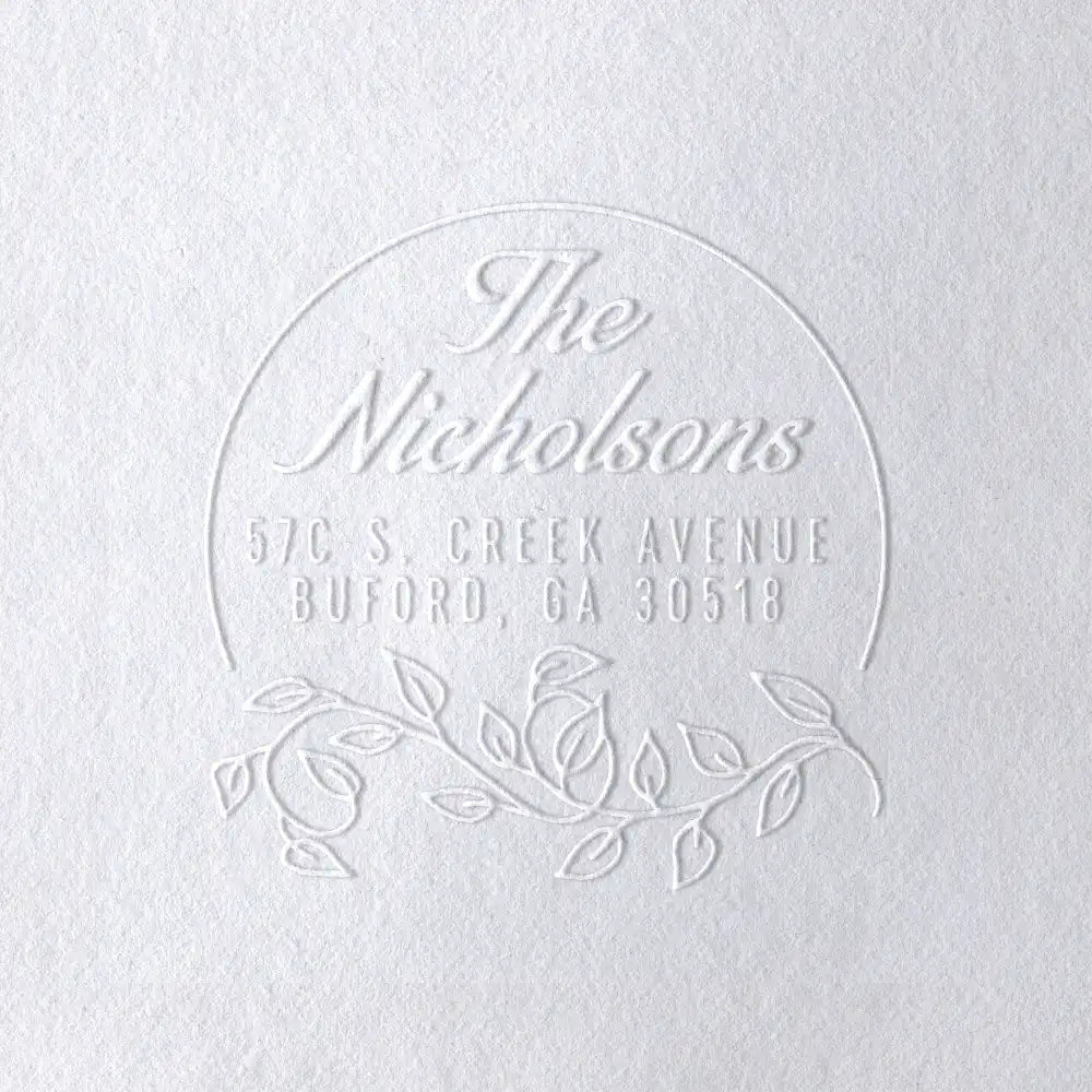 Address Embosser Stamps | BESW J