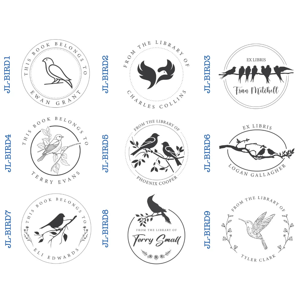 Bird Style Book Embossers