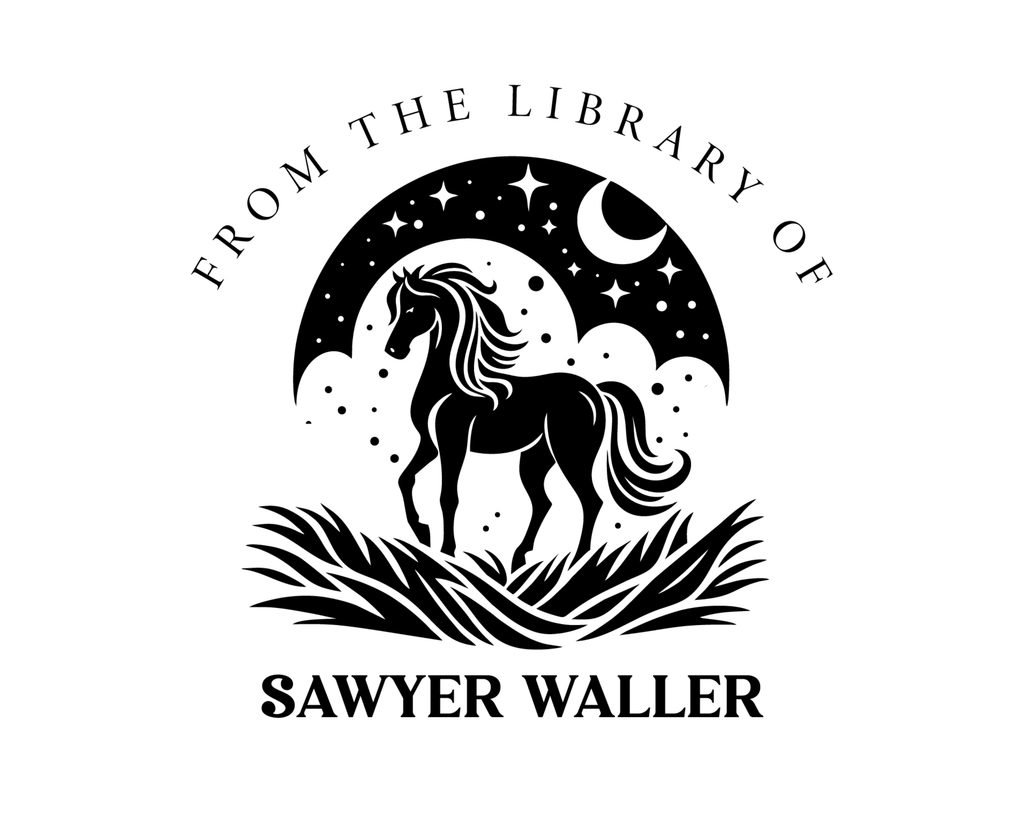 Personalized Book Self Ink Stamp - BS11