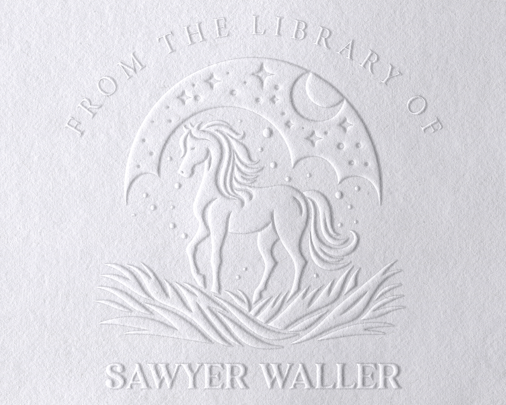 Animal Themed Personalized Book Embosser - BS11