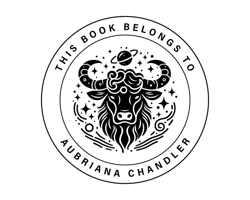 Personalized Book Self Ink Stamp - BS12