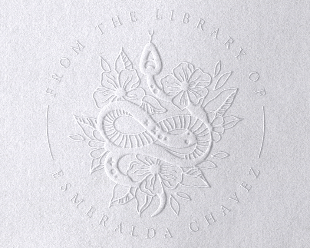 Animal Themed Personalized Book Embosser - BS15