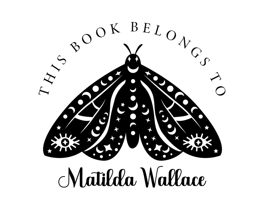 Personalized Book Self Ink Stamp - BS23