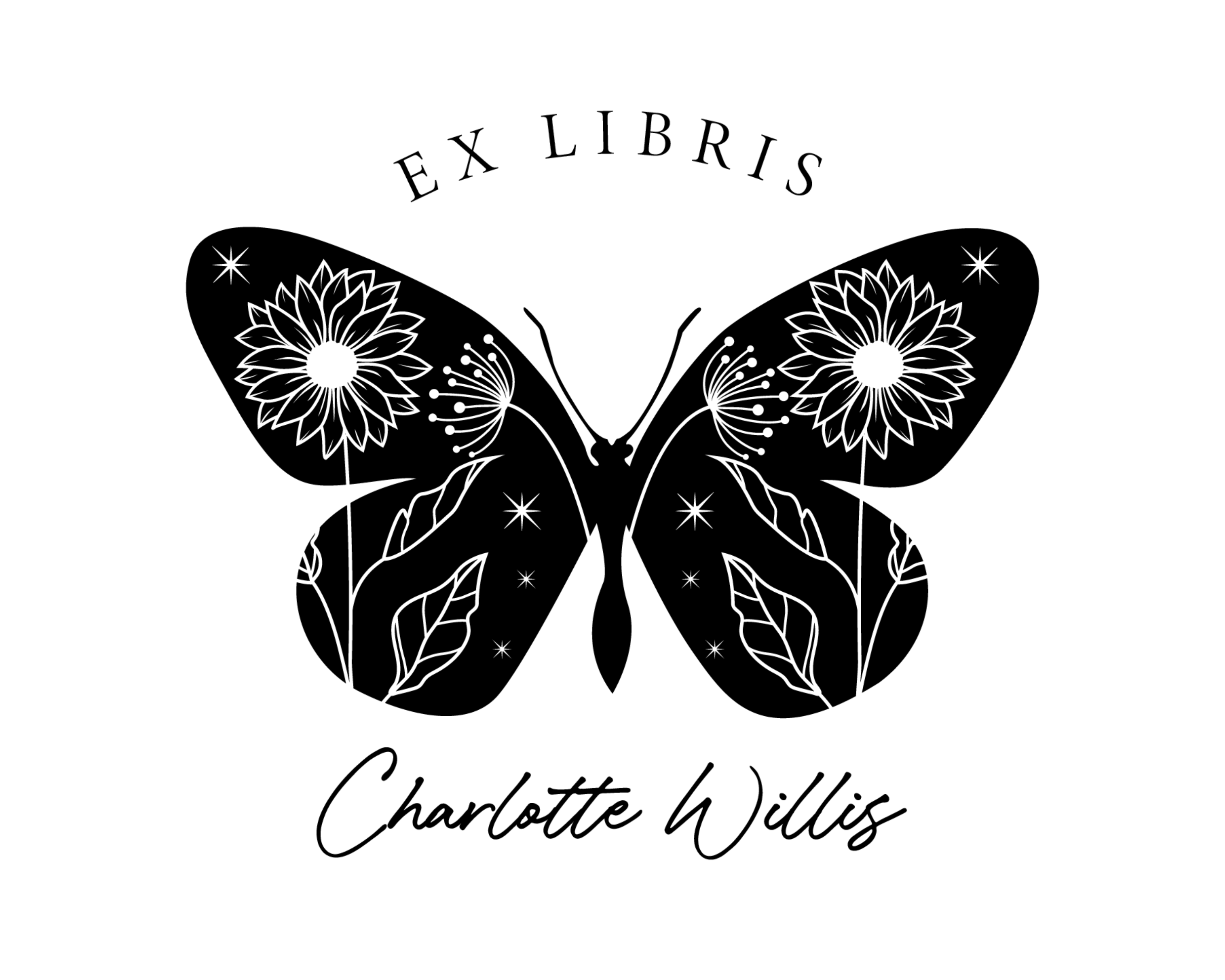 Personalized Book Self Ink Stamp - BS34